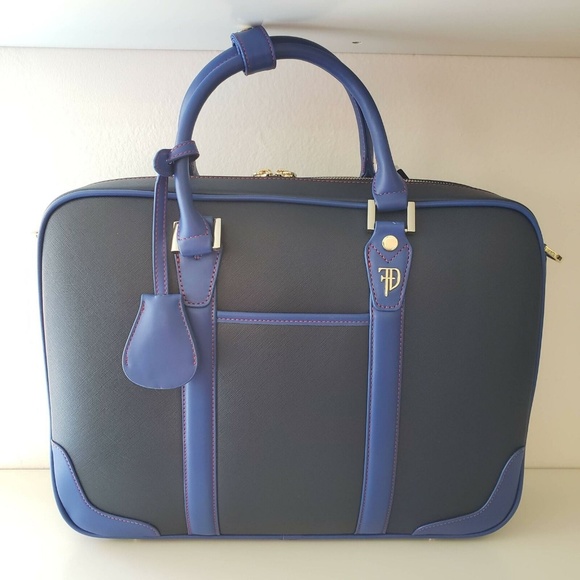 Furbo Design FRB005Z Messenger Bag - Navy/Blue - Picture 1 of 5
